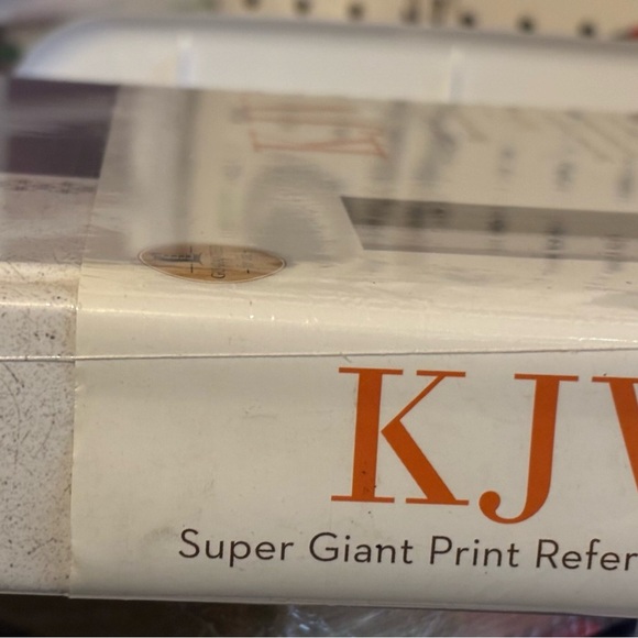 Holy Bible: King James Version Super Giant Print Reference Bible - Picture 5 of 5